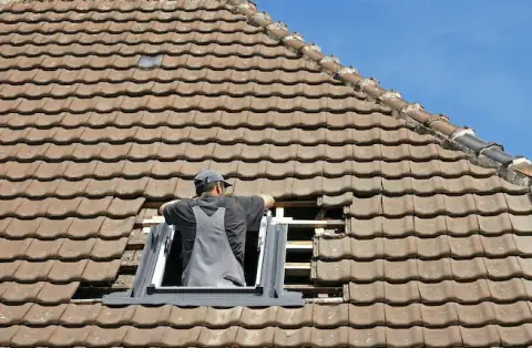 Pose de velux - Marignana